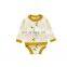 2020 autumn and winter hot models baby girl hand-embroidered cotton daisy flower pullover knitted sweater shorts suit