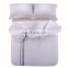 100% cotton white 5 star hotel queen size smooth touch feeling quilt cover