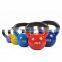 High Quality Rainbow Color Competition Price Dipped Kettlebell