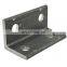 Hot rolled cold formed galvanized slotted perforated punched steel angle bracket with holes