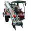 2 row agricultural combined 4 wheel peanut harvester