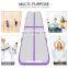 Inflatable Gym Air Track Purple Gymnastics Tumbling Mat With Free Air Pump