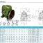 single-stage standard type reduction worm screw gearbox worm drive gearbox