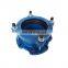 Ductile cast iron universal coupling for PVC pipe