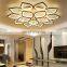 contemporary led luxury flower ceiling lamp with remote control from Zhongshan