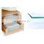 High quality clear toughened glass for home furniture drawer