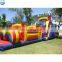 Inflatable Obstacle Course Challenge, Red Inflatable Climb Obstacle Game for kids