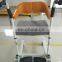 Home care Medical Patient Transfer Commodes Toilet Wheel Chair Transport Commode Chair