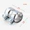 2 Inch 2.5 Inch Automobile Fittings Stainless Steel clamp Exhaust Pipe exhaust clamp
