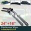 for Skoda Rapid 2012~2016 2013 2014 2015 Car Wiper Blades Front Windscreen Windshield Wipers Car Accessories Stickers