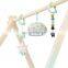 3 Hanging Sensory Toys Natural Wood  Wooden Baby Play Gym gift