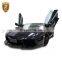 DNC Carbon Fiber Auto Front Lip Side Skirts Body Kit Parts For Lambor Aventador LP700