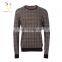 Mens Round Neck Pure Cashmere Sweater 100%