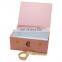 luxury pink frosted cartoon gift box exquisite magnetic packaging valentines day gift paper box with bows