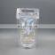 Custom made clear plastic opp poly food packaging bag with hanger hole