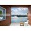 High Quality Terrace Frameless Railing Balcony U Channel Aluminum Base Shoe Glass Railing Designs