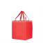 Promotional high quality customized logo reusable shopping tote bags blanks non woven fabric bag with print logo