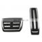 Stainless Steel Brake Pedal Accelerator Pedal Pads Cover For Audi Q7 2018