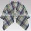 Popular BCI  cotton yarn dyed check design