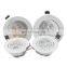 Aluminum Ceiling Spotlight 3W 5W 7W 9W 12W 15W 18W 24W Recessed LED Ceiling Light