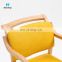 2022 New Trending Best Selling and Durable Curved Wooden Hospital Patient Medical Use Bedside Chair with Custom Color and Logo