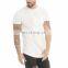 Wholesale Slim Fit Soft 95% Cotton 5% Spandex Men's Short Sleeve Gym Fitted T-Shirt Wholesale Custom Print Performance Tee Shirt