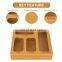 Ziplock Bag Storage Bag Kitchen Bamboo Dispenser Fiber Food Sandwich Organizer Holders For Drawer Kitchen & Tabletop