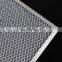 Custom size expanded metal mesh for range hood filter
