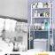 Hot Selling Laundry Shelf Over Toilet Washing Machine Storage Rack Above Washer Dryer Standing Bathroom Organizer Storage Rack