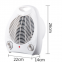 Foreign trade heater mini household electric oven electric heater electric fan cross - border heater（Wechat:13510231336）
