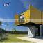 Super low cost prefabricated homes fast build light steel 2 bedroom prefabricated home 40ft shipping container house