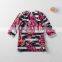 girls dress with all over printing