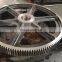 Custom heavy duty machinery gear ring large gear forged steel gear