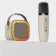 Kids Mic Mini High Stereo Sound Quality Retro Audio integrated Party Karaoke Bluetooth Speaker With Microphone