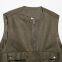 European and American style fashion, simple and versatile, deer skin velvet workwear, loose vest