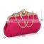 2016 fashion bags ladies handbags, fashion style and satin material shoulder bag wholesale china evening bags
