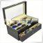 Luxury handmade cumstermized pu leather leather glasses case                        
                                                                                Supplier's Choice
