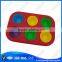 2014 New Arrrival Baking Tool 6 Holes Round Shape Silicone Cake Molds
