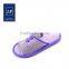 2015Hot sale indoor open-toed warm cotton pu injection sandals slipper