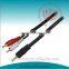3.5mm stero male to 2RCA audio cable