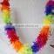 Wholesale Feather Suppliers 80g 72" Fashionable Multicolored Rainbow Feather Boa