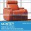 modern italian leather electric functional sofa