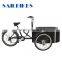 disc brake 3 wheel tricycle for cargo bike