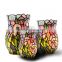 WD130523 tiffany art flower stained glass vase