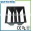 Plastic W type filter frame