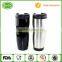 High quality stainless steel and plastic double wall travel mug/auto mug
