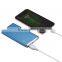 Fashion design aluminum portable 6000mah mini powerbank