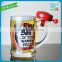 Business gift glass beer cups bell glass beer mugs tumbler stein better quality glass bell beer cups mug glasses