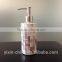 Pearl color mosaic glass bathroom accessory set