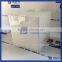  gold supplier acrylic donation box with lock / acrylic coin box with white & black